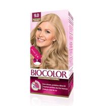 Tinta Biocolor Kit Creme 9.0 Louro Super Claro