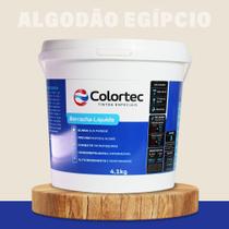 Tinta Borracha Líquida 4,1Lts Impermeabilizante Anti Fissuras Rachaduras Telhado Parede Chão Umidade Trincas Diversas Cores Colortec