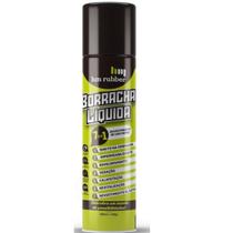 Tinta Borracha Líquida Preto Impermeabilizante 400ml Hm Rubber Spray
