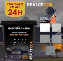 Tinta Borracha Líquida Solução Total RealceCor 18 litros - Reboco - Laje - Tijolo