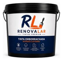Tinta Borracha Premium Renovalar Lavavel Antimofo 16 Litros Tinta Borracha Premium Renovalar Lavavel Antimofo 16 Litros