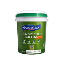 Tinta Branca Para Parede Alto Rendimento 20L Eucatex Fosco Alta Cobertura Tinta Branca Para Parede Alto Rendimento 20L Eucatex Fosco Alta Cobertura