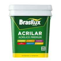 Tinta Branco Gelo 18l Acrílico Fosco Prêmium - Brasilux