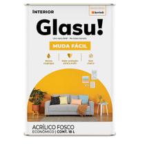 Tinta Branco Neve Muda Fácil Econômica Glasu 18L