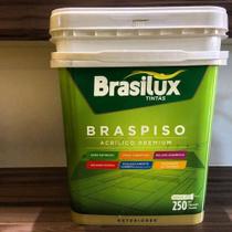 Tinta Brasilux braspiso acrilico premium 18lts