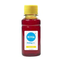 Tinta Bulk Ink L310 Yellow Corante 100ml Koga