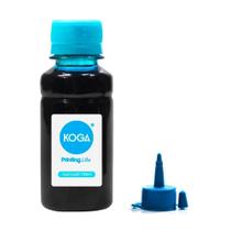 Tinta Bulk Ink L850 Cyan Light 100ml Corante Koga