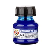 Tinta Caligrafia Drawing Ink 20gr Koh-i-noor Azul Tinta Caligrafia Drawing Ink 20gr Koh-i-noor Azul
