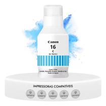 Tinta Canon Gi-16c Gi16c Ciano Mega Tank Gx6010 Gx7010 Gx5010 132ml Tinta Canon Gi-16c Gi16c Ciano Mega Tank Gx6010 Gx7010 Gx5010 132ml