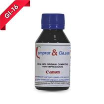 Tinta Canon GI16 Preta Pigmentada p/ Gx6010 Gx7010 Compatível100 ML