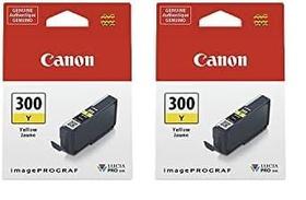 Tinta Canon PFI-300 Lucia PRO Amarela para imagePROGRAF PRO-300