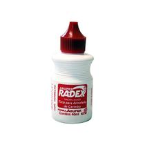 Tinta carimbo vermelho 40ml Radex