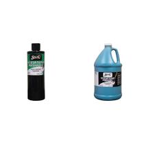 Tinta Casafoyer Versatemp Tempera preta 473 ml e turquesa 3,78 L Tinta Casafoyer Versatemp Tempera preta 473 ml e turquesa 3,78 L