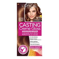 Tinta Casting Creme Gloss 670 Chocolate com Pimenta L'Oréal