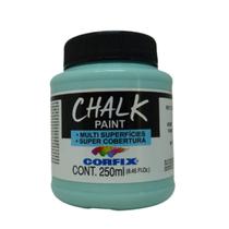 Tinta Chalck Paint Corfix 407 Verde Tifani 250Ml