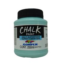 Tinta Chalck Paint Corfix 407 Verde Tifani 250Ml Tinta Chalck Paint Corfix 407 Verde Tifani 250Ml
