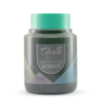 Tinta Chalk Paint 100ml Cor 842 Cimento Acrilex Tinta Chalk Paint 100ml Cor 842 Cimento Acrilex