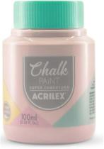 Tinta Chalk Paint 100ml Cor 862 Rosa Elisabete Acrilex Tinta Chalk Paint 100ml Cor 862 Rosa Elisabete Acrilex