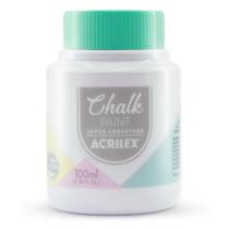 Tinta Chalk Paint Acrilex 100ml 417 Branco Polar Tinta Chalk Paint Acrilex 100ml 417 Branco Polar