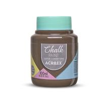 Tinta Chalk Paint Acrilex Alta Cobertura 100ml Escolha a cor Cor:Ristretto