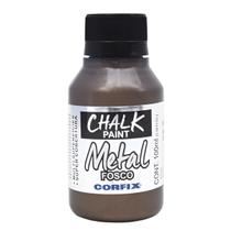 Tinta Chalk Paint Metálica Fosca Corfix 100ml - 23111