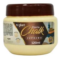 Tinta Chalk Paint Supremo Gliart 120ml - Amarelo Seco