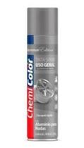 Tinta chemicolor uso geral aluminio rodas 400ml - baston Tinta chemicolor uso geral aluminio rodas 400ml - baston