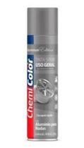 Tinta chemicolor uso geral aluminio rodas 400ml - baston Tinta chemicolor uso geral aluminio rodas 400ml - baston
