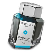 Tinta Chromatics Caneta Tinteiro Caran d Ache Turquoise 50 Ml 8011.191 Tinta Chromatics Caneta Tinteiro Caran d Ache Turquoise 50 Ml 8011.191