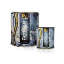 Tinta Cimento Queimado Natural - Kit de Pintura 4,5L para Alvenaria e Metais