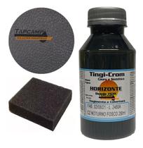 Tinta cinza noturno fosco para banco couro e sintéticos base agua 250 ml - TINGICROM