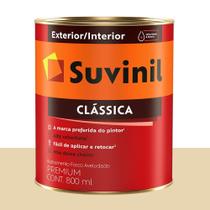 Tinta Clássica Fosca Suvinil Marfim Nobre 800 ml