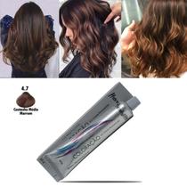 Tinta Coloração Castanho Médio Marrom N4.7 Hidraty Mairibel