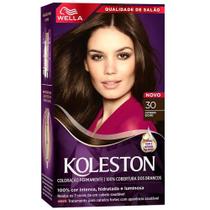 Tinta Coloração Creme Koleston Castanho Escuro 30 Tinta Coloração Creme Koleston Castanho Escuro 30