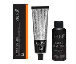 Tinta Coloração Keune 5.4 Cast Claro Cobre + Developer 20vol Tinta Coloração Keune 5.4 Cast Claro Cobre + Developer 20vol