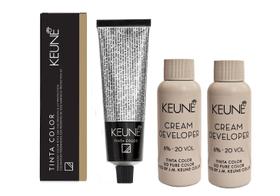Tinta Coloração Keune 7.3 Louro Med Dour + 2 Developer 20vol Tinta Coloração Keune 7.3 Louro Med Dour + 2 Developer 20vol