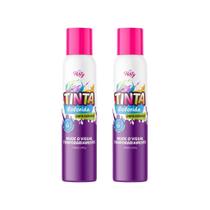 Tinta Colorida Temporaria Aeroflex Pink Neon 150Ml - 2Un - My Party