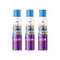 Tinta Colorida Temporaria Aeroflex ul Neon 150Ml - 3Un - My Party