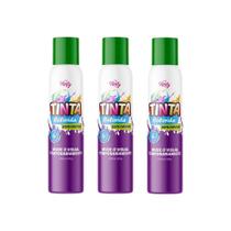 Tinta Colorida Temporaria Aeroflex Verde Neon 150Ml - 3Un