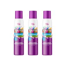 Tinta Colorida Temporaria Aeroflex Violeta Neon 150Ml - 3Un