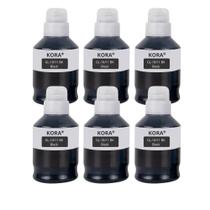 Tinta Compatível Para Canon Gl10 G5010 G7010 G6010 Bk kit com 6un