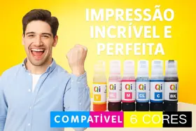 Tinta Compativel Para Epson Refil 6 Cores Kit T574 L8050 L18050 Tinta Compativel Para Epson Refil 6 Cores Kit T574 L8050 L18050