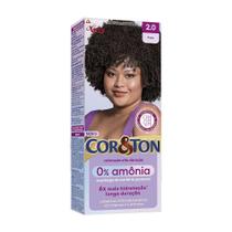 Tinta COR E TON Sem Amônia 2.0 Preto