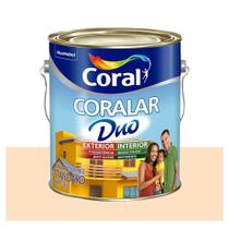 Tinta Coral Coralar Duo Econômica Acrílica Fosca Palha 3,6 Litros