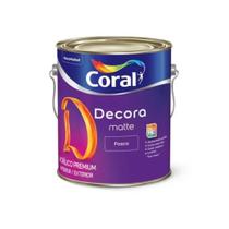 Tinta Coral Decora Matte Fosco 3,6L Branco