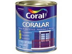 Tinta Coral Esmalte Brilhante Marrom Conhaque 900Ml Tinta Coral Esmalte Brilhante Marrom Conhaque 900Ml