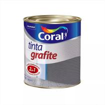 Tinta Coral Grafite Cinza Claro 900ml Acabamento Fosco