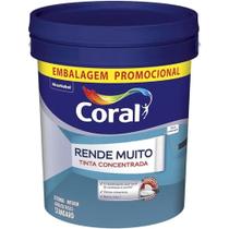Tinta Coral rende Muito Fosco Acrilico Branco Balde 20L