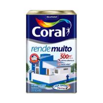 Tinta Coral Rende Muito Fosco Branca - 18lt Tinta Coral Rende Muito Fosco Branca - 18lt