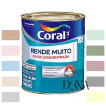 Tinta Coral Rende Muito Paredes e Tetos 800ml